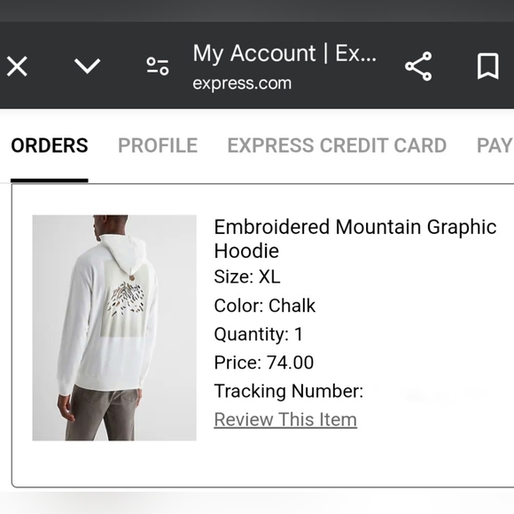 Express hoodie XL - Picture 16 of 16